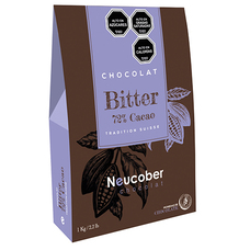 Neu Monedas 832 Bitter 72% cacao kilo @